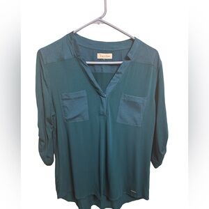 Calvin Klein Deep Green Top